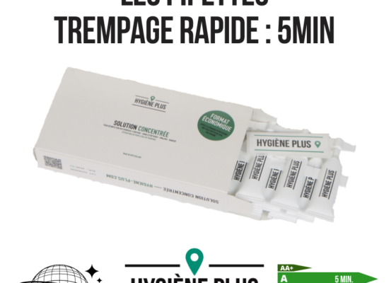 Concentré HYGIÈNE PLUS désinfection trempage rapide