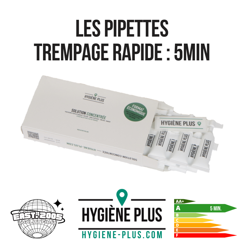 Concentré HYGIÈNE PLUS désinfection trempage rapide