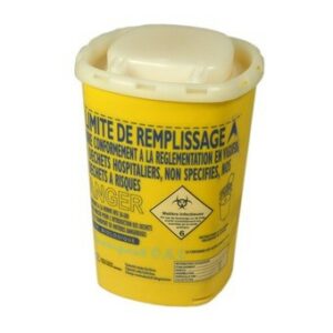 Container pour lames de rasoirs