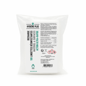 Recharge lingettes désinfectantes - Action rapide